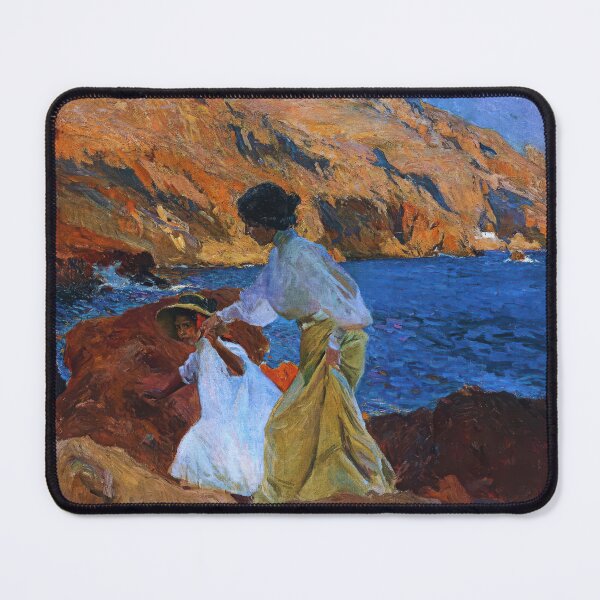 Item preview, Joaquin Sorolla Y Bastida - Clotilde And Elena On The Rocks, Javea designed and sold by irynaartbyim.