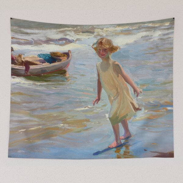Item preview, Joaquin Sorolla Y Bastida - Niña En La Playa (girl On The Beach) designed and sold by irynaartbyim.