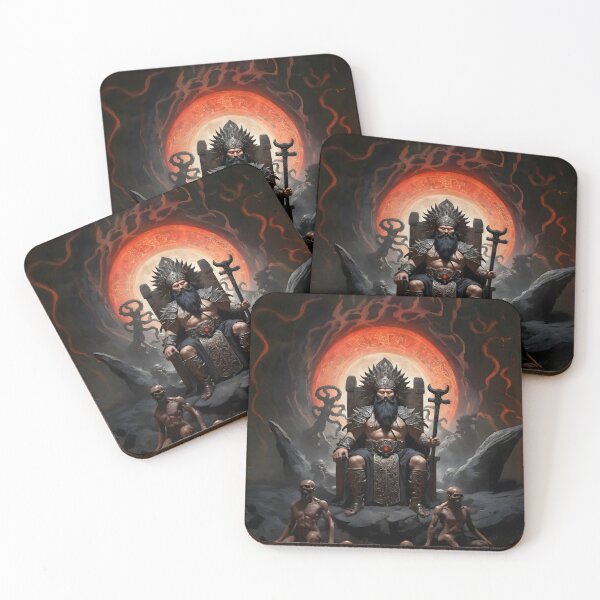 Item preview, Erlik Han - God of the Underworld in Turkic Mythology designed and sold by PrometheusStyle.