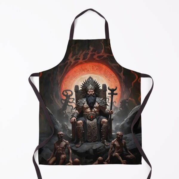 Item preview, Erlik Han - God of the Underworld in Turkic Mythology designed and sold by PrometheusStyle.