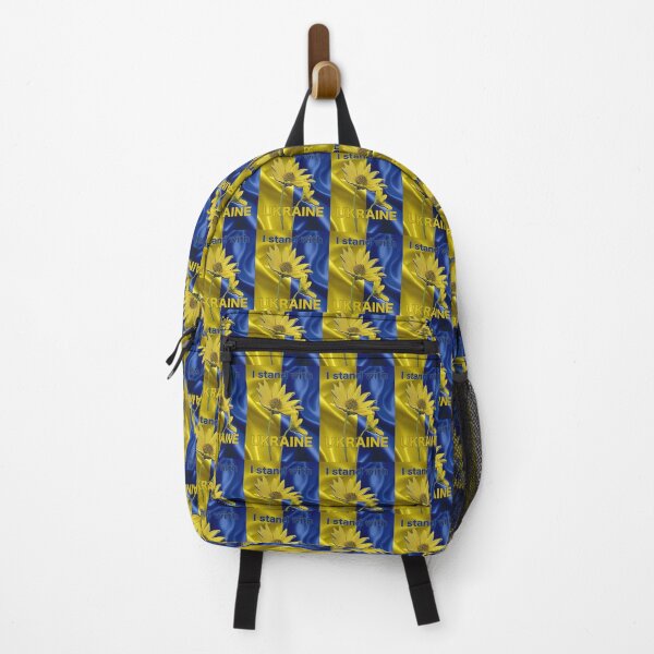 Item preview, I Stand with Ukraine, Sunflower and Ukrainian Flag Design - Unity, Hope, Solidarity Collection designed and sold by aadventures.