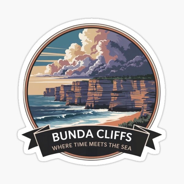 Item preview, Bunda Cliffs SA, where time meets the sea designed and sold by Random Designs.