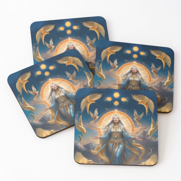 Item preview, Umay Ana - Goddess of Fertility and Protection in Turkic Mythology designed and sold by PrometheusStyle.