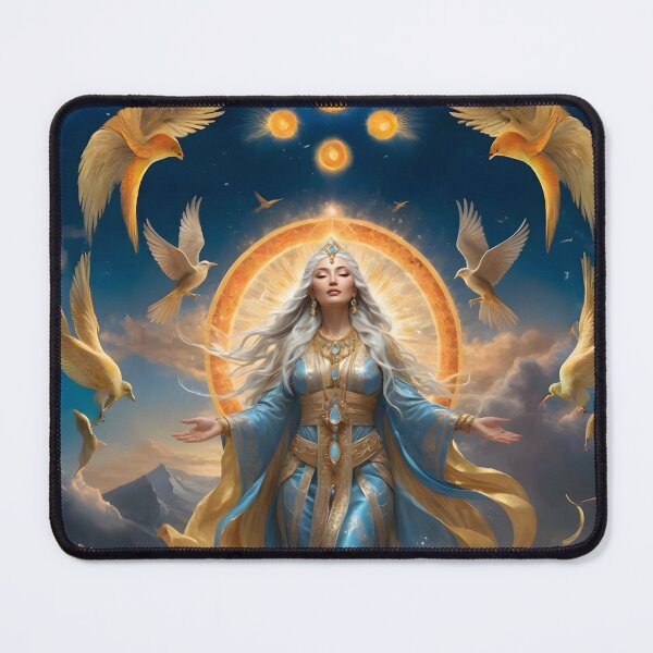 Item preview, Umay Ana - Goddess of Fertility and Protection in Turkic Mythology designed and sold by PrometheusStyle.