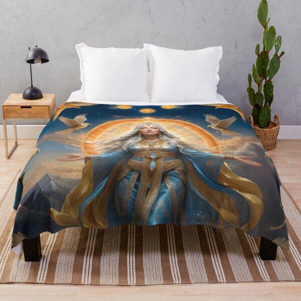 Item preview, Umay Ana - Goddess of Fertility and Protection in Turkic Mythology designed and sold by PrometheusStyle.