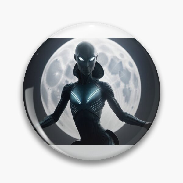 Item preview, Lunar Glow – Mysterious Alien Gaze designed and sold by highplacidity.