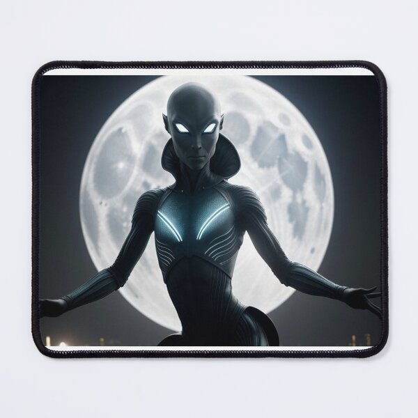 Item preview, Lunar Glow – Mysterious Alien Gaze designed and sold by highplacidity.