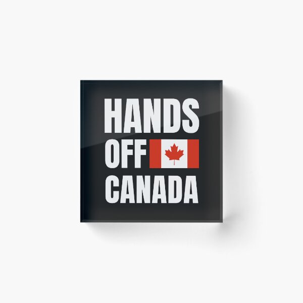 Item preview, Hands Off Canada Anti-Trump Anti-Musk designed and sold by Anniko Art Studio.