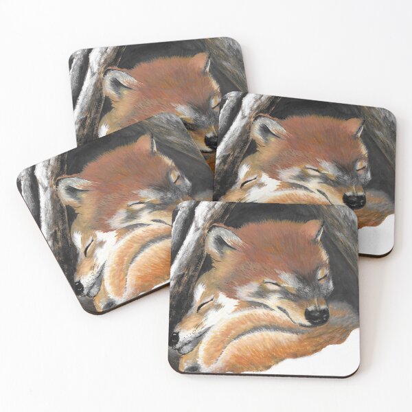 Item preview, Winter Foxes designed and sold by Rhomany’s Realm.