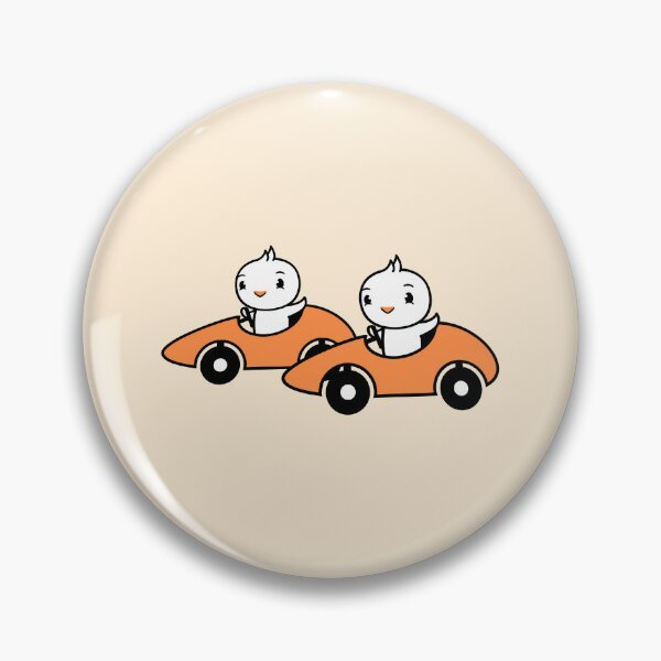 Item preview, 2 Birds Drive Fast Two Racing Car Race Sport Team Racer Sportscar designed and sold by shirt-o-mat.