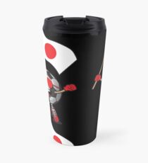 Japan Football Team Soccer Ball With National Flag Fan Shirt Travel Mug