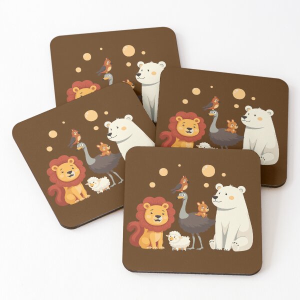 Item preview, Cute Safari and Arctic Animal Friends designed and sold by Bebrowny.