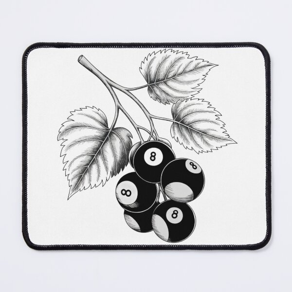 Item preview, Billiard 8 Ball Fruit Cluster - Unique Pool Game Art Design designed and sold by ArtSeeker01.