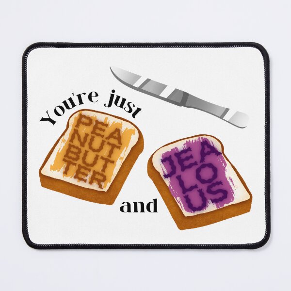 Item preview, Peanut Butter and Jealous Sandwich designed and sold by LaurenPatrick.