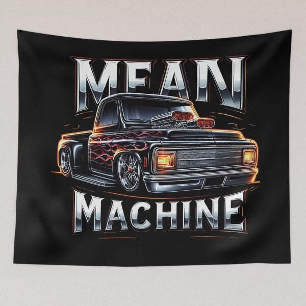 Item preview, Mean Machine – Supercharged Classic Truck Design designed and sold by DeimosArtIntl.
