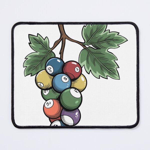 Item preview, illiard Ball Grapes - Unique Pool-Themed Art designed and sold by ArtSeeker01.
