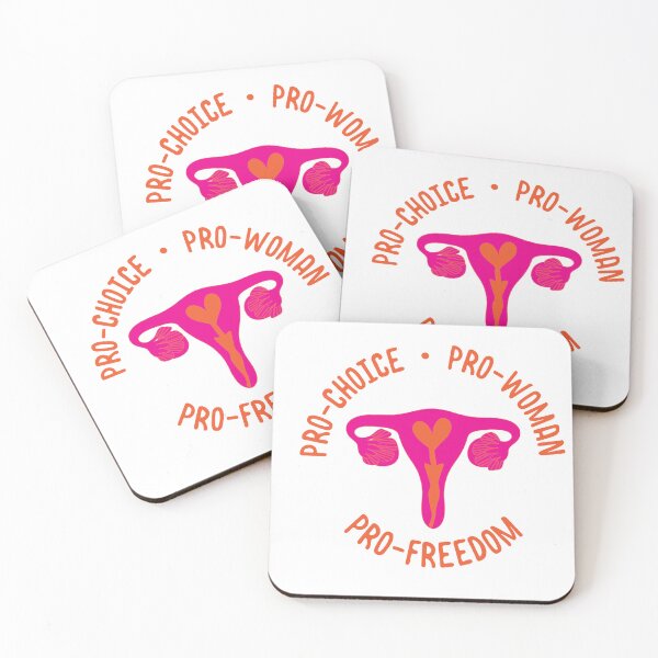 Item preview, PRO CHOICE PRO WOMAN PRO FREEDOM designed and sold by Passionately Lazy.
