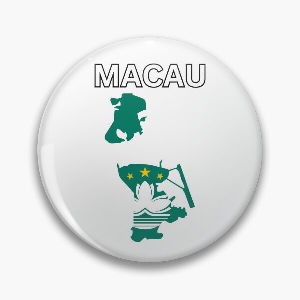 Item preview, Macau flag map designed and sold by atomstartup.