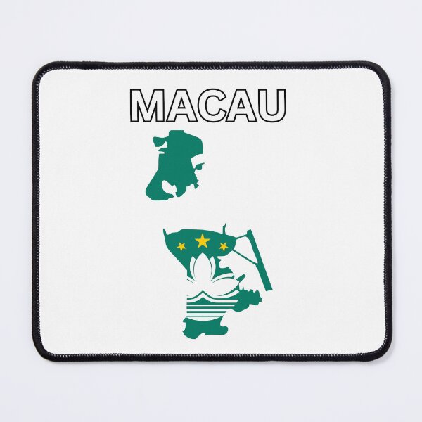 Item preview, Macau flag map designed and sold by atomstartup.