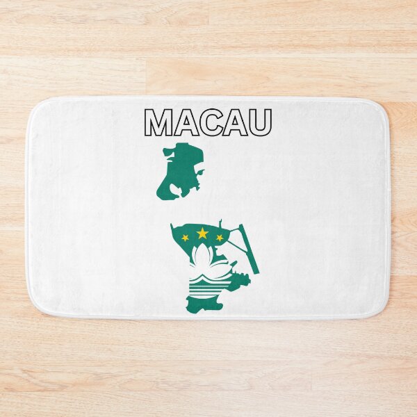 Item preview, Macau flag map designed and sold by atomstartup.