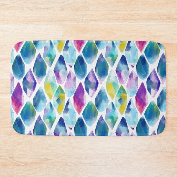 Item preview, Scattering of beautiful crystals, seamless pattern designed and sold by HandmadeHallucinate.