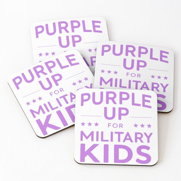 Item preview, Purple Up for Military Kids designed and sold by Forest Aura Vibes.
