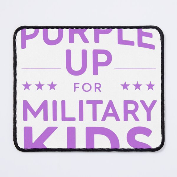 Item preview, Purple Up for Military Kids designed and sold by Forest Aura Vibes.