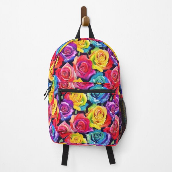 Item preview, Colorful roses, seamless pattern designed and sold by HandmadeHallucinate.
