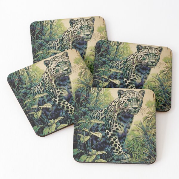 Item preview, LIVE & LET LIVE… AMUR LEOPARD…II designed and sold by Designando.