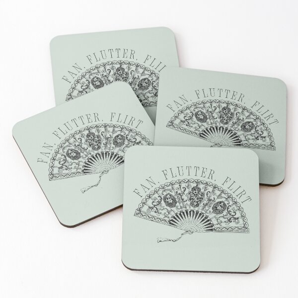 Item preview, FAN, FLUTTER, FLIRT designed and sold by CaseyNancy.