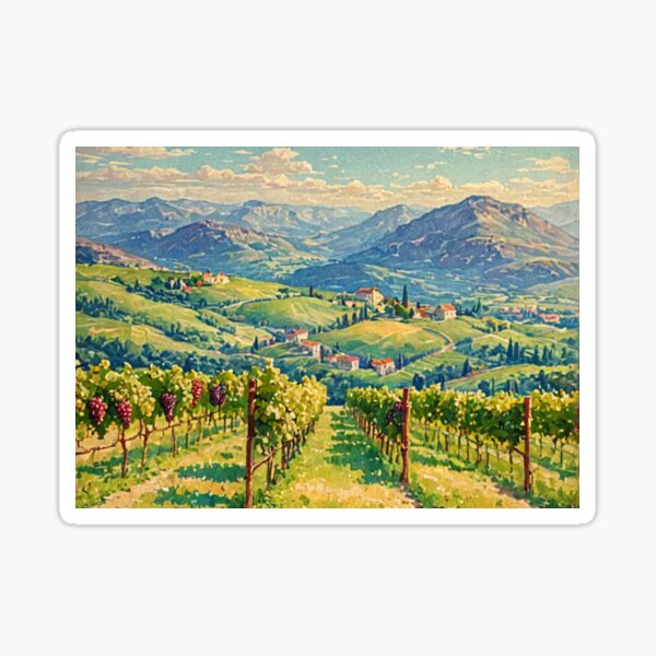 Umbria Vineyards Sticker