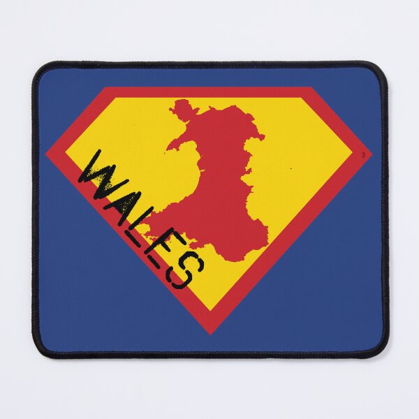 Item preview, WELSH SHIELD - Freedom Is The Superpower - SUPERHERO WALES spellout design designed and sold by pelagio.