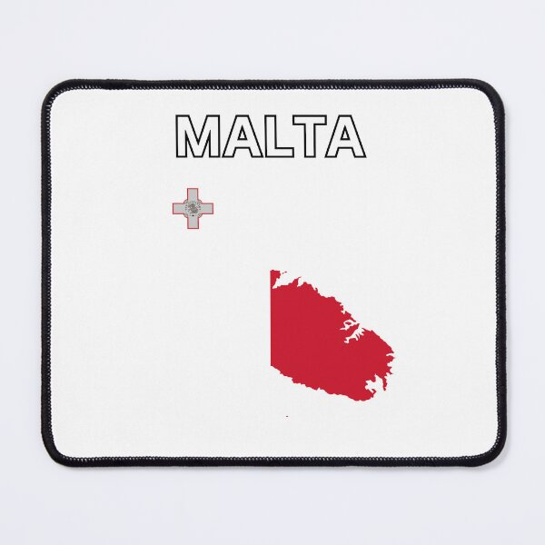 Item preview, Malta flag map designed and sold by atomstartup.