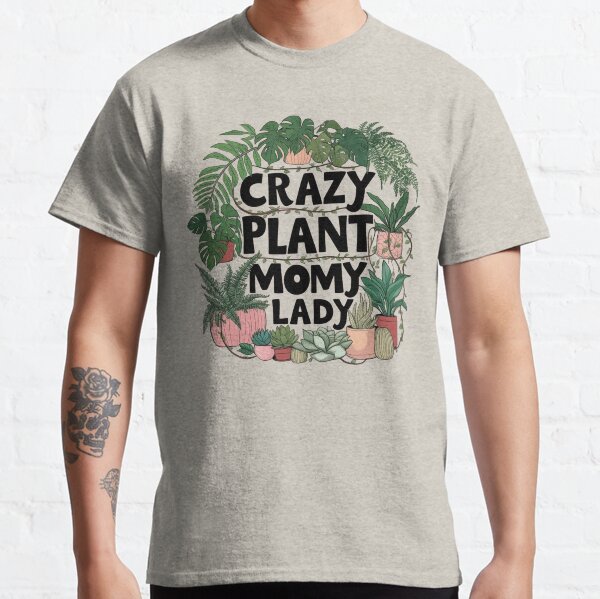 Item preview, Crazy Plant Momy Lady - Botanical Garden for Indoor Plant Lovers designed and sold by Arthaven10 ⭐⭐⭐⭐⭐.