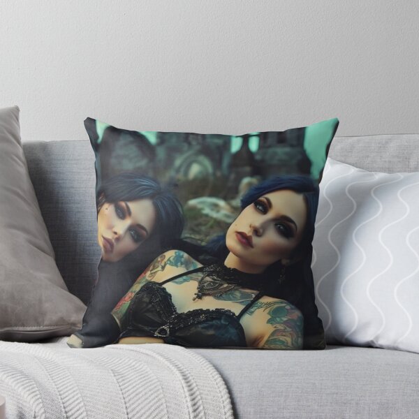Item preview, Goth Girls at the Graveyard designed and sold by TheDarkWardrobe.