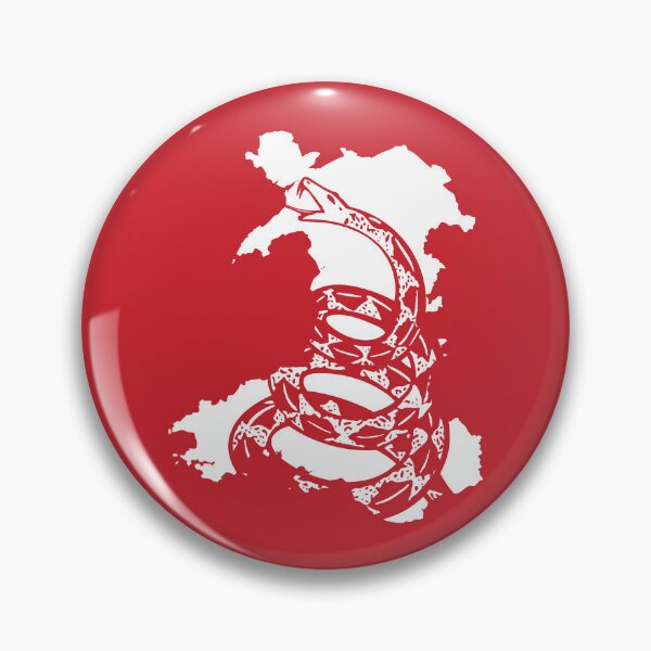 Item preview, WALES - Libertarian - Don't Tread On Me Gadsden Snake on WELSH  Map designed and sold by pelagio.