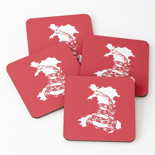 Item preview, WALES - Libertarian - Don't Tread On Me Gadsden Snake on WELSH  Map designed and sold by pelagio.
