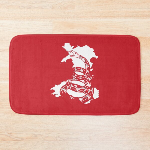 Item preview, WALES - Libertarian - Don't Tread On Me Gadsden Snake on WELSH  Map designed and sold by pelagio.