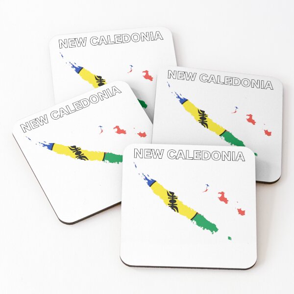 Item preview, New Caledonia Flag Map Design designed and sold by atomstartup.