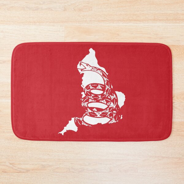 Item preview, ENGLAND - Libertarian - Don't Tread On Me Gadsden Snake on ENGLISH  Map designed and sold by pelagio.