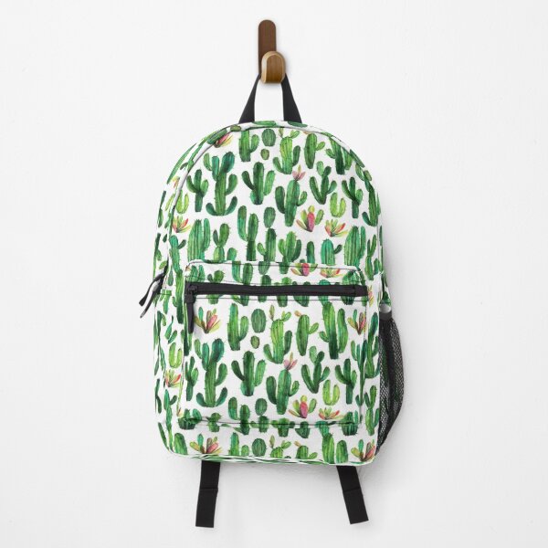 Item preview, Cacti and succulents on a white background, seamless pattern designed and sold by HandmadeHallucinate.