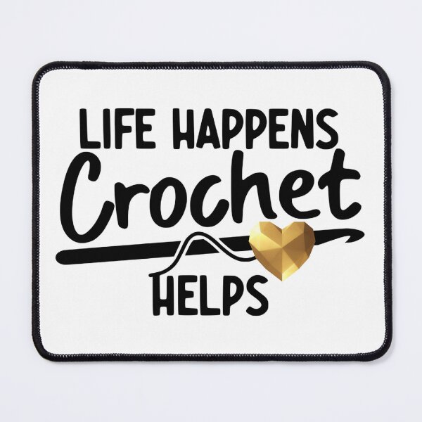 Item preview, Life Happens Crochet Helps designed and sold by AMDesignsNYC.