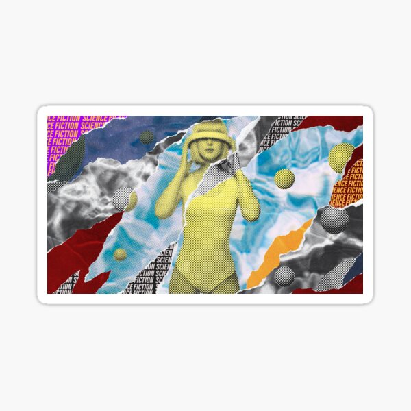 Vista previa del artículo con la obra «Bailarina ciberpunk de arte pop moderno retro vintage», diseñado y vendido por popartdemo.