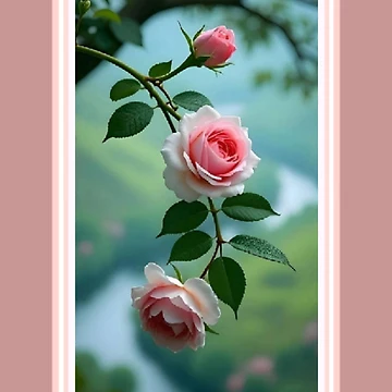 Artwork thumbnail, Branch oder Roses by dontcryimhere