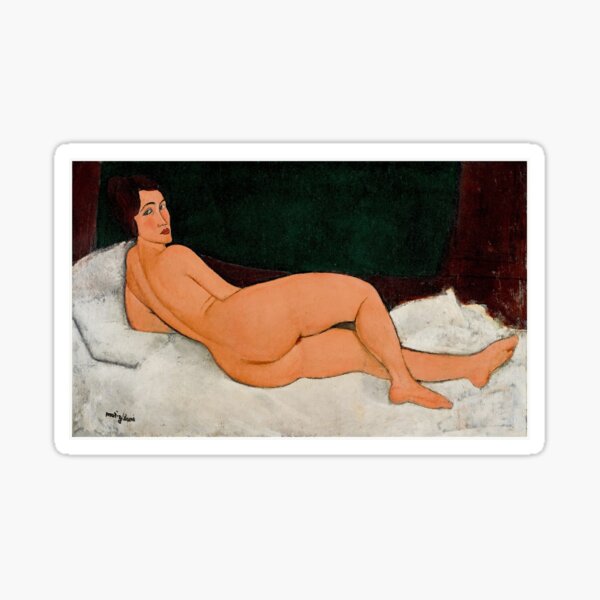 Artikel-Vorschau von Amedeo Modigliani: Vintage (1918) Akt auf einem Sofa Druck, designt und verkauft von posterbobs.