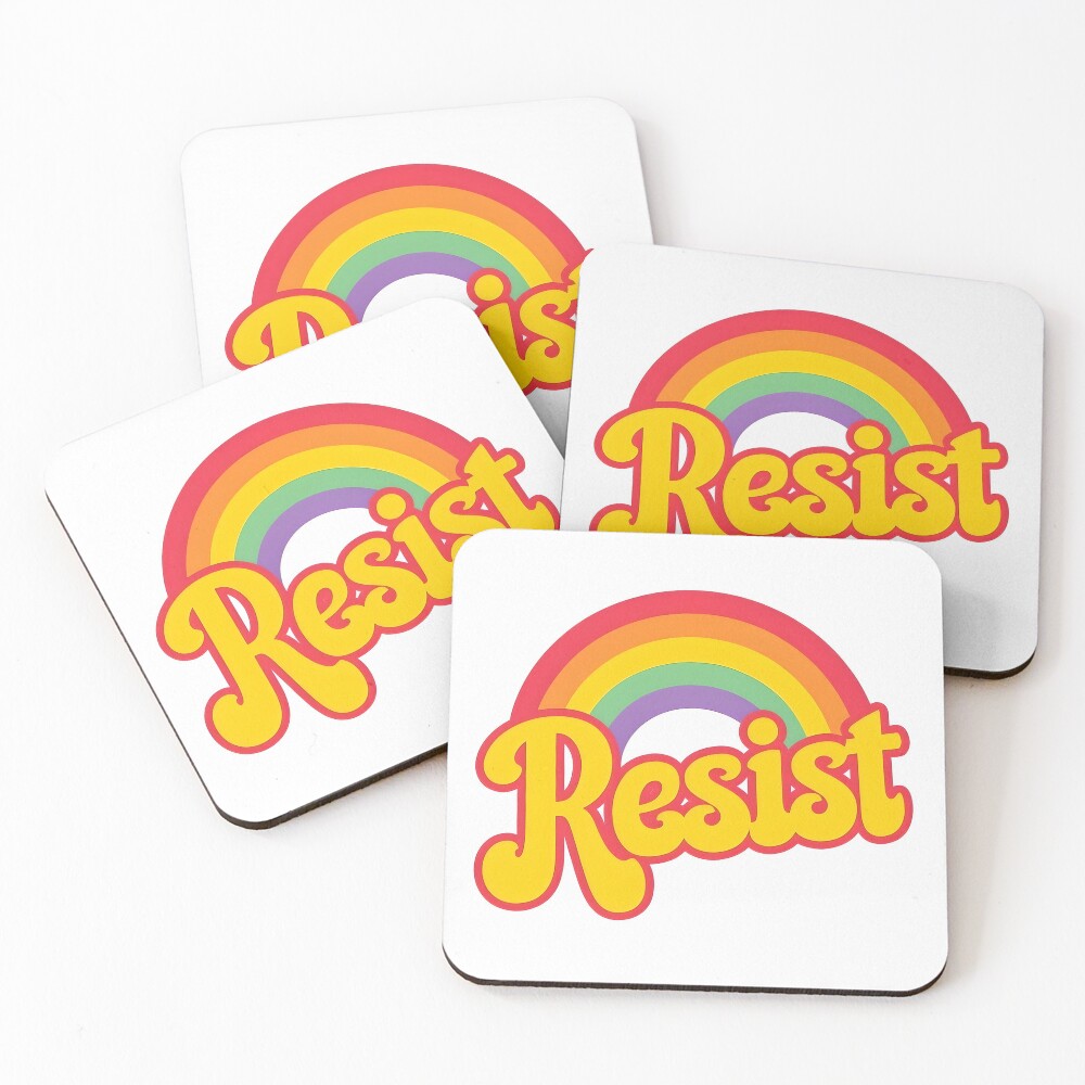 Item preview, Coasters (Set of 4) designed and sold by RadicalThreads.