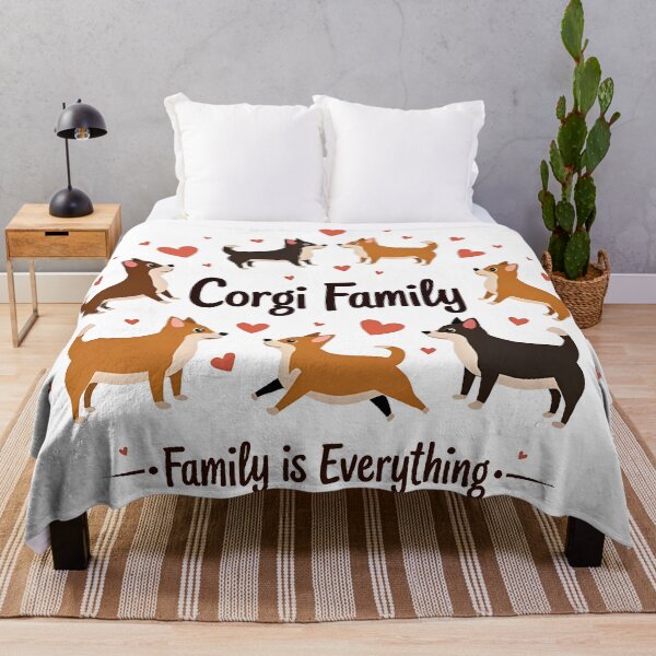 Item preview, Corgi Family – Corgi Family is Everything Heartfelt Warmth designed and sold by zoughlal.