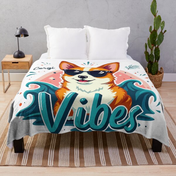 Item preview, Corgi Vibes – Laid-Back Coolness & Effortless Charm designed and sold by zoughlal.