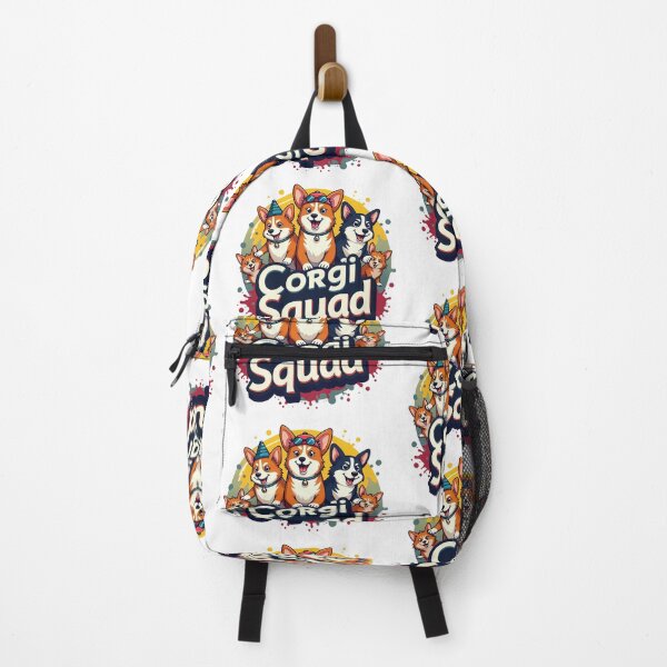Item preview, Corgi Squad – Group Camaraderie & Spirited Fun designed and sold by zoughlal.