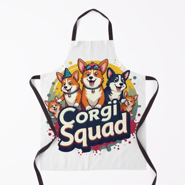 Item preview, Corgi Squad – Group Camaraderie & Spirited Fun designed and sold by zoughlal.